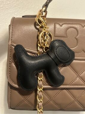 🐶NEW Dog Bag Charm/ Keychain Adorable Puppy Dog Black Lab
